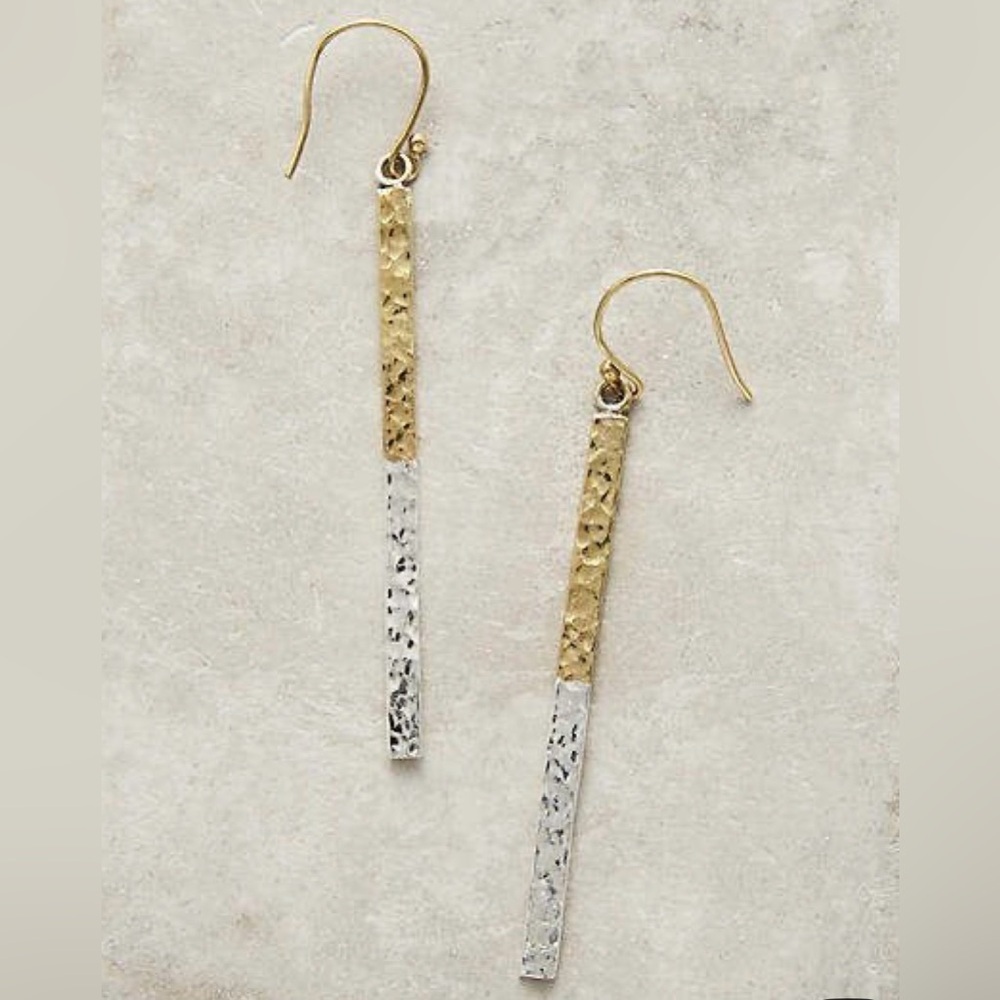 Lena Bernard Linear Drop Earrings